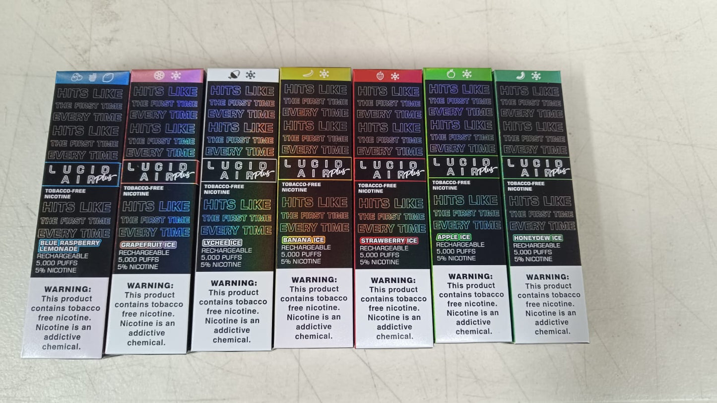 "VAPORIZER" Cigarrillo electrónico de 5.000 puffs con distintos sabores